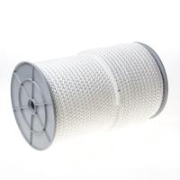 Nylonkoord wit gevlochten 10 mm - thumbnail