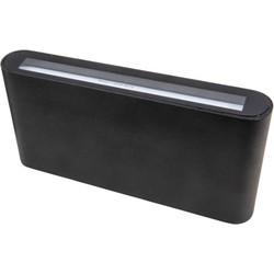 Wandlamp Palencia black double up down dimmable 2700K warm licht 12.9W 2 x 500 lumen binnen buiten