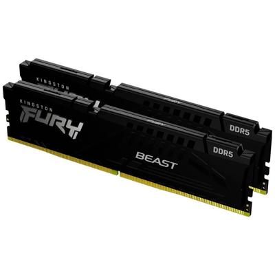 Kingston CL32 FURY Beast XMP Werkgeheugenset voor PC DDR5 32 GB 2 x 16 GB Non-ECC 288-pins DIMM CL32 KF564C32BBK2-32