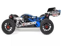 Team Corally Syncro Brushless 2WD RTR - Blauw (voor 3S/4S lipo's) - thumbnail