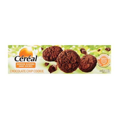 Cereal Chocolate chip cookie zonder suikers 130 Gram