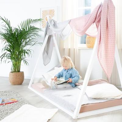 roba Kinderbed tipi Montessori (Wit) roba Kinderbed tipi Montessori (Wit)