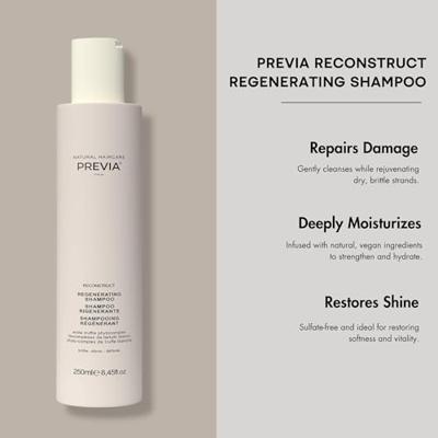 Previa Natural Haircare Reconstruct Filler Shampoo 250ml