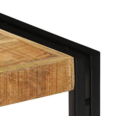 Tv-meubel 90x30x40 cm massief mangohout