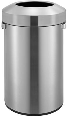 Afvalbak eko urban bin 60l rvs Afvalbak eko urban bin 60l rvs