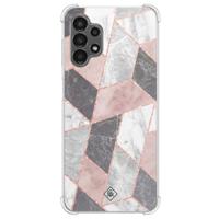 Samsung Galaxy A13 4G shockproof hoesje - Stone grid - thumbnail