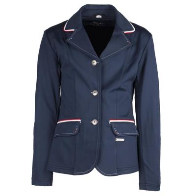 QHP Coco kinder rijjas donkerblauw maat:128