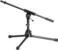 K&M 25910 Laag microfoonstatief zwart - thumbnail