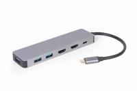 CABLEXPERT USB Type-C Docking met Power Delivery 100W 3-in-1 (HUB + HDMI + PD 3.0) Merk - thumbnail