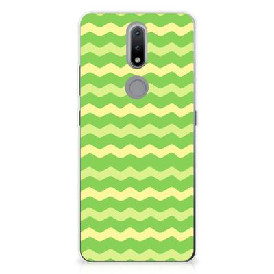 Nokia 2.4 | TPU bumper | Waves Green