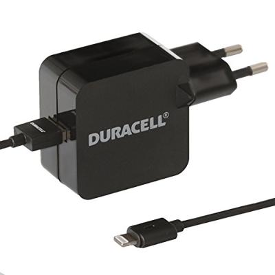 Duracell DMAC11-EU oplader voor mobiele apparatuur Binnen Zwart Duracell DMAC11-EU oplader voor mobiele apparatuur Binnen Zwart