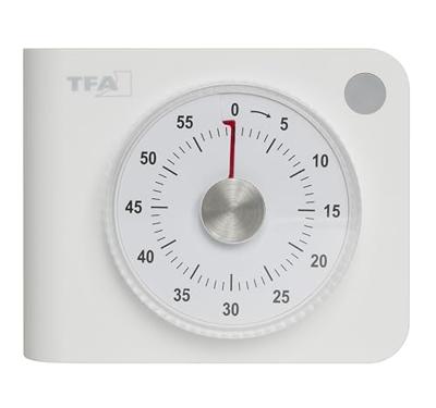 TFA Dostmann Elektronischer Timer Timer Wit Analoog
