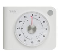 TFA Dostmann Elektronischer Timer Timer Wit Analoog - thumbnail