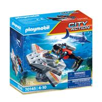 Playmobil® City Action 70145 redding op zee duikscooter in de reddingsmissie - thumbnail
