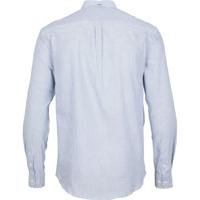 Kronstadt Heren Overhemd Johan Wit Blauw Gestreept Oxford Regular Fit - thumbnail