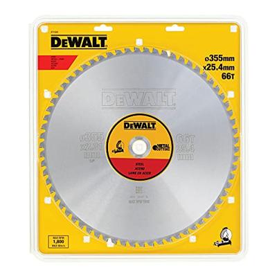 DeWALT Cirkelzaagblad voor Staal | Ø 355mm Asgat 25,4mm 66T - DT1926-QZ