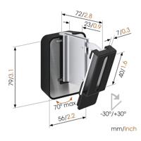 Vogels SOUND 3200 UNIVERSAL TV accessoire Zwart - thumbnail