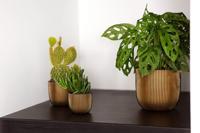 Pot bol Groove 14x13 zwart binnenbloempot Capi Europe - Capi europe - thumbnail