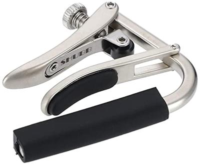 Shubb C1N Brushed Nickel Standard capo voor elektrische en westerngitaar