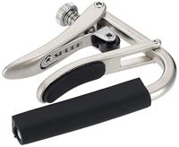 Shubb C1N Brushed Nickel Standard capo voor elektrische en westerngitaar - thumbnail