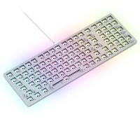 Glorious Gaming GMMK 2 Full Size (96%) Barebones (alleen frame) - Mechanisch gamingtoetsenbordframe, Full Size (96%), aluminium, aanpasbaar, RGB per toets, Amerikaanse/ANSI-indeling - wit - thumbnail