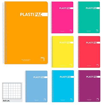Schrift Pacsa Plastipac Multicolour Din A4 5 Onderdelen 80 Lakens