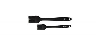 Grill Fanatics bbq siliconen kwast - 2 stuks - 21 & 25 cm