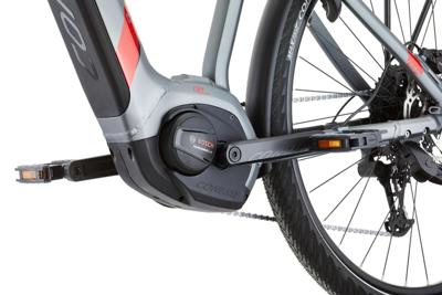 CONWAY elektrische trekkingfiets "cairon t 2.0 500" mod. 23 ebike conw. cairon t 2.0 500 28/54 trap. grey/red