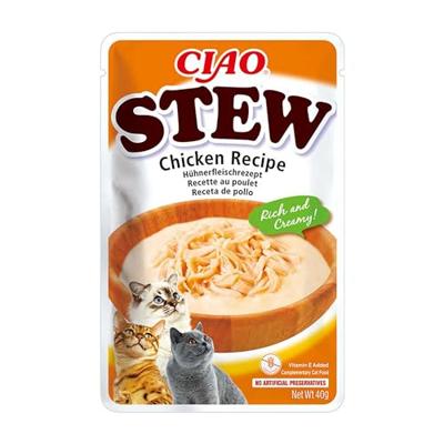 INABA Ciao Stew Chicken - Kattensnoepje - 40g