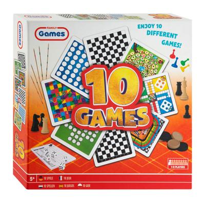 Creative Craft Group Klassieke bordspellen box 10in1