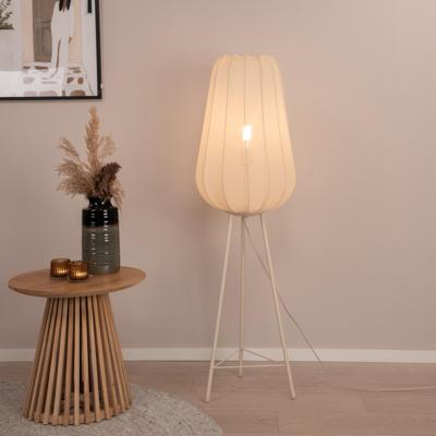 Light & Living Japandi vloerlampPlumeria crème Ø 42cm - 1735127