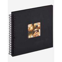 walther+ design SA-108-B Ringbandalbum (b x h) 26 cm x 25 cm Zwart 40 bladzijden - thumbnail