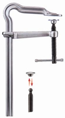 Bessey GM60ZK OMEGA-schroefklem Spanbreedte (max.):600 mm Afm. werkbereik:120 mm