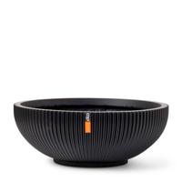 Capi Schaal groove d40h15cm zwart - thumbnail