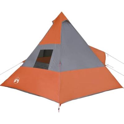 VidaXL Tipitent 7-persoons waterdicht oranje