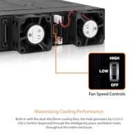 Icy Dock ToughArmor MB699VP-B V3 SDD-behuizing Zwart 2.5 - thumbnail