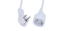 AS Schwabe 50521 Stroom Verlengkabel Wit 5 m H05VV-F 3G 1,5 mm² - thumbnail