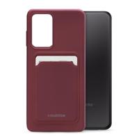 Mobilize Rubber Gelly Card Case Samsung Galaxy A23 5G Matt Bordeaux - thumbnail