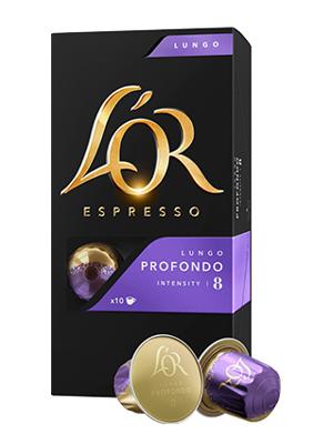 Koffiecups l&apos;or espresso lungo profondo 10 stuks