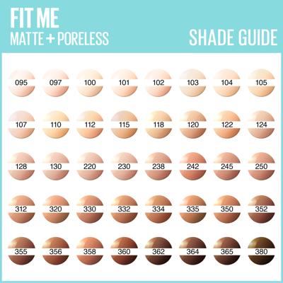 Maybelline Fit Me Matte + Poreless Foundation - 130 Buff Beige - Medium Dekkende Foundation met Matte Finish voor de Normale tot Vette Huid - 30 ml