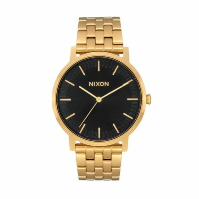 Nixon Porter Goud Heren horloge