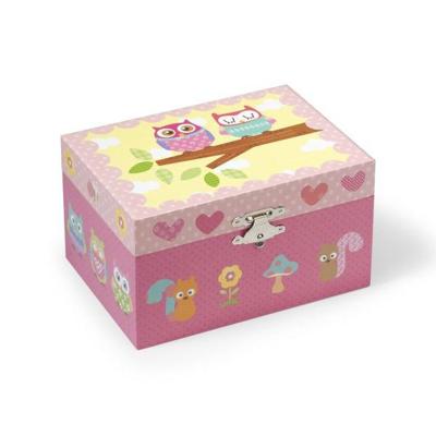 Muziekdoos voor sieraden - Uiltjes