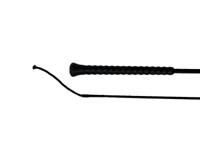 Fleck Nylon dressuurzweep zwart maat:100 - thumbnail