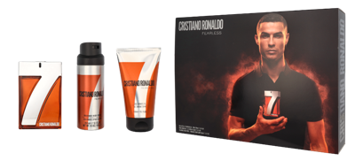 Cristiano Ronaldo CR7 Fearless Giftset Eau de Toilette 400 ml Heren