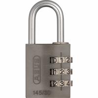 Abus cijfer hangslot 145/30 titanium - thumbnail