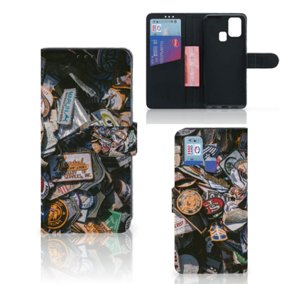 Samsung Galaxy M31 Telefoonhoesje met foto Badges Samsung Galaxy M31 Telefoonhoesje met foto Badges