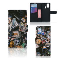 Samsung Galaxy M31 Telefoonhoesje met foto Badges - thumbnail