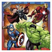 RAVENSBURGER Puzzel 3x49 p - De krachtige Avengers - thumbnail