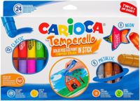 Verfstift carioca temperello set a 24 kleuren - thumbnail