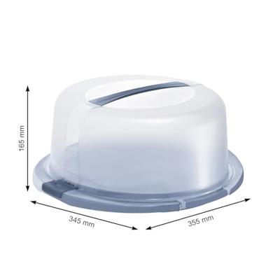 Rotho fresh taartdoos cool & horizon blauw